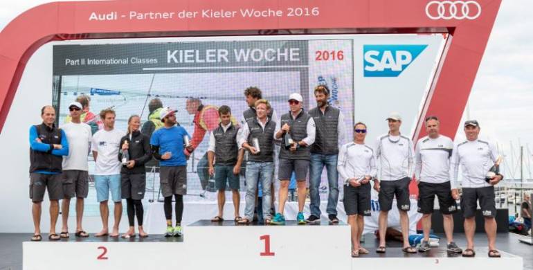 Racchelli e Bonini sul podio alla Kieler Woche