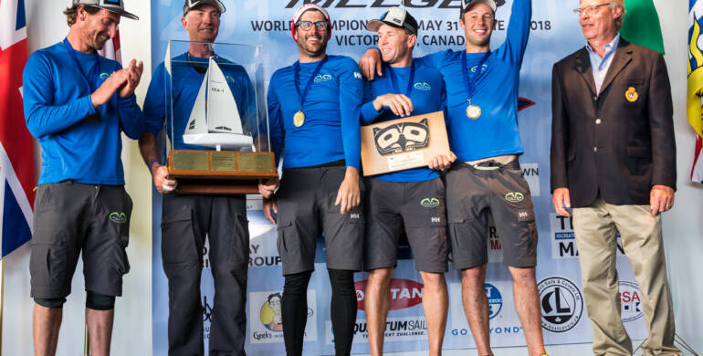 Andrea Racchelli e il suo team vincono il mondiale Melges 24 con Altea.