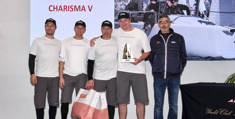 Andrea Racchelli sul podio a Montecarlo