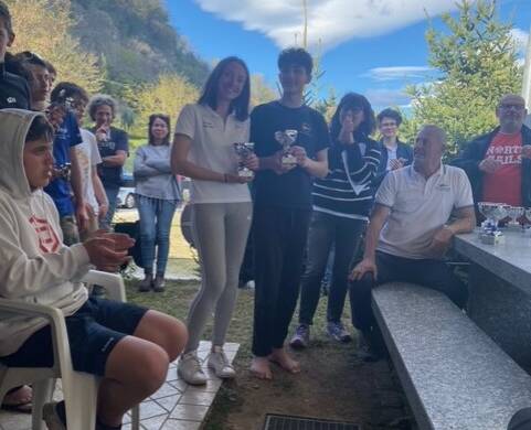 Regata zonale RS Feva a Monvalle